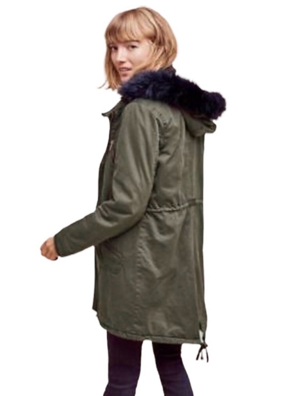 Anthropologie Hei Hei
Brunswick olive green, hooded Anorak jacket. Size M